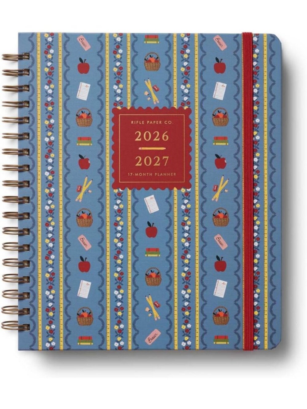 17-Month Academic Hardcover Spiral Planner | Stylish & Functional Organizer